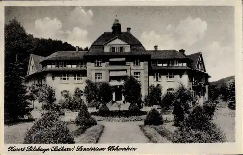 Ak Sülzhayn Ellrich Thüringen, Sanatorium Hohenstein