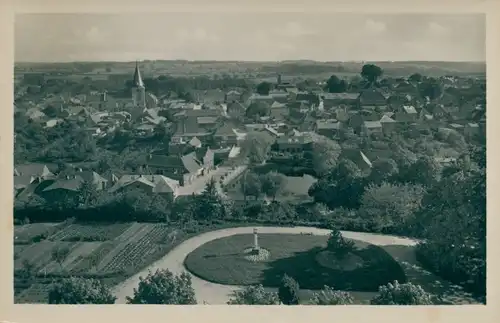 Ak Lütjenburg in Holstein, Fliegeraufnahme