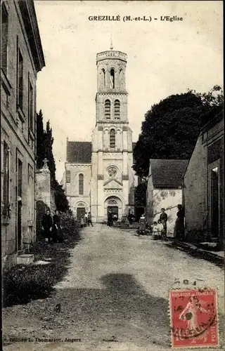Ak Grezille Maine et Loire, L'Eglise