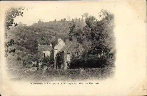 Ak Thury Harcourt Calvados, Village du Moulin Fouloir