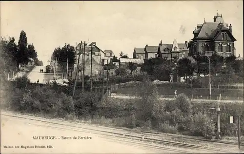 Ak Maubeuge Nord, Route de Ferriere