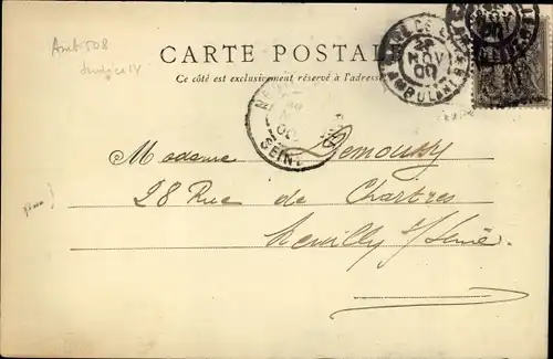 Ak Roubaix Nord, Le Musee, Fontaine des Trois Graces, boulevard Gambetta