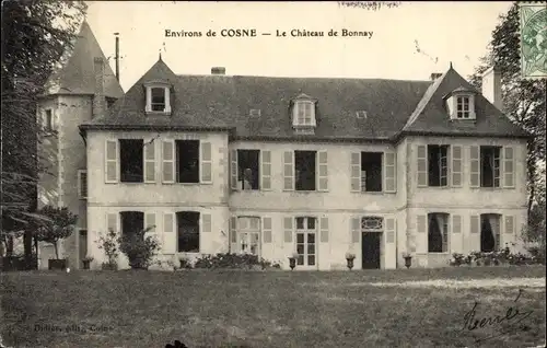 Ak Cosne Nièvre, Le Chateau de Bonnay
