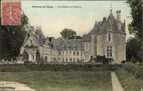 Ak Cosne Nièvre, Le Chateau du Pezeau