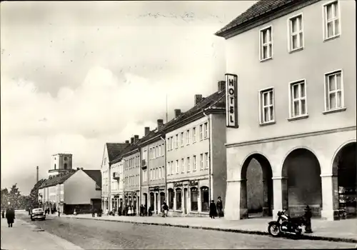 Ak Prenzlau in der Uckermark, Straße der Republik