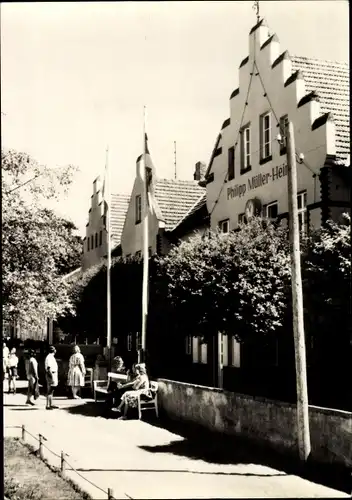 Ak Ostseebad Lubmin in Pommern, Philipp-Müller-Heim