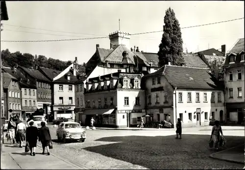 Ak Greiz im Vogtland, Puschkinplatz