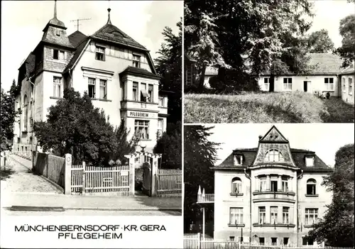 Ak Münchenbernsdorf in Thüringen, Pflegeheim