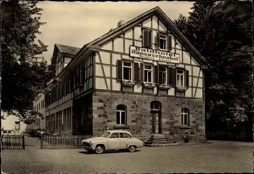 Ak Ilfeld Harztor in Thüringen, Waldhotel Gänseschnabel