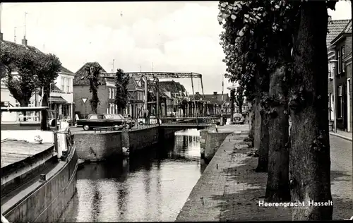 Ak Hasselt Overijssel, Heerengracht