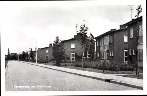 Ak Hardenberg Overijssel Niederlande, Van Arkelstraat