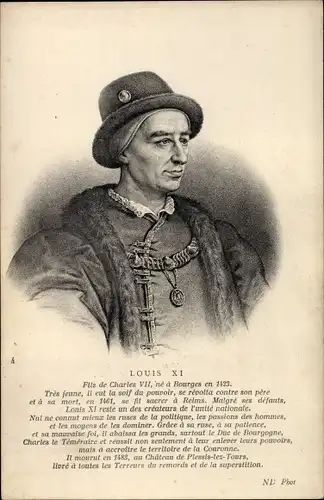 Künstler Ak Louis XI, König von Frankreich