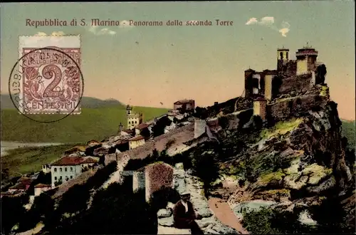 Ak San Marino, Panorama dalla seconda Torre