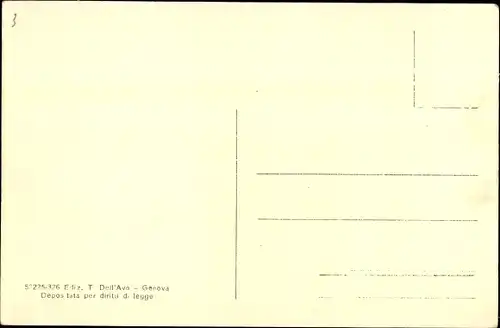 Mondschein Ak Genova Genua Ligurian, Transatlantique in Partenza, Nachtbild