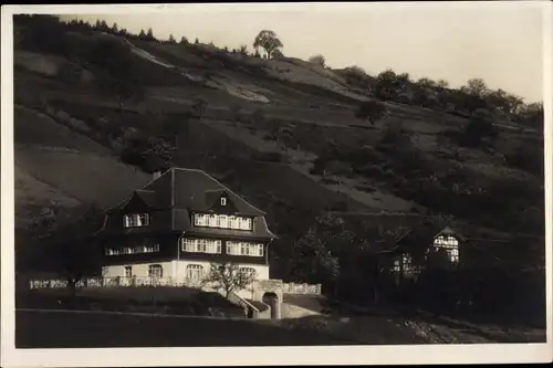 Ak Bad Mergentheim in Tauberfranken, Hotel und Kaffee Erlenbachtal