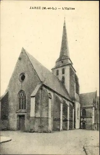 Ak Jarze Maine et Loire, L'Eglise