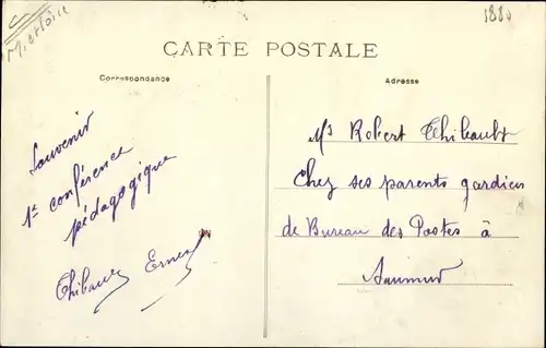 Ak Le Louroux Béconnais Maine et Loire, L'Eglise