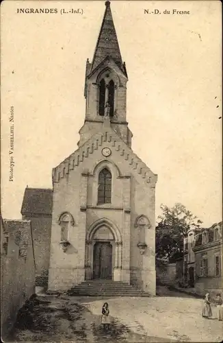 Ak Ingrandes Maine-et-Loire, Notre Dame de Fresne