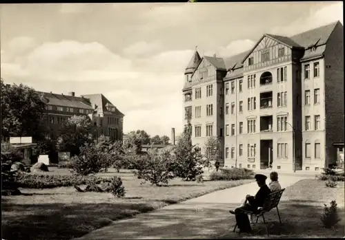 Ak Prenzlau in der Uckermark, Am Stadtpark