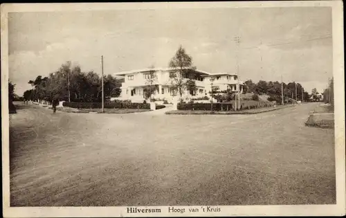 Ak Hilversum Nordholland, Hoogt van t Kruis