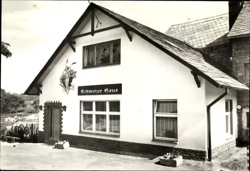 Ak Schönbach Greiz in Thüringen, Gaststätte Schweizer Haus