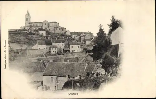 Ak Lormes Nièvre, Panorama