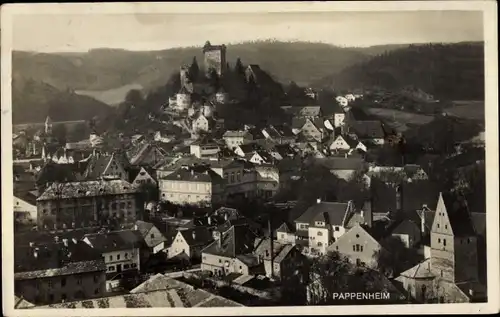 Ak Pappenheim im Altmühltal, Gesamtansicht