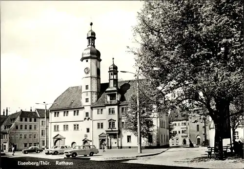 Ak Eisenberg in Thüringen, Rathaus