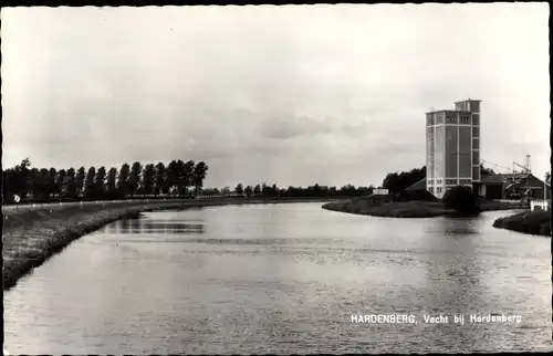 Ak Hardenberg Overijssel Niederlande, Vecht bij Hardenberg