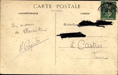 Ak Dampfschiff Timgad, CGT, French Line