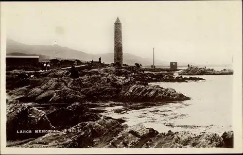 Ak Largs Schottland, War Memorial