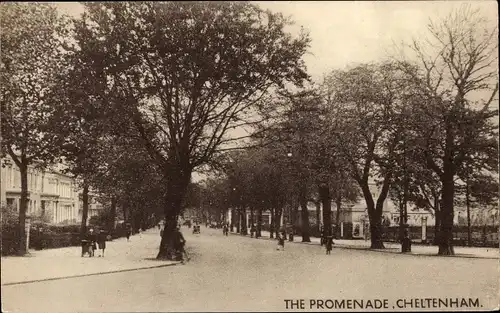 Ak Cheltenham South West England, The Promenade