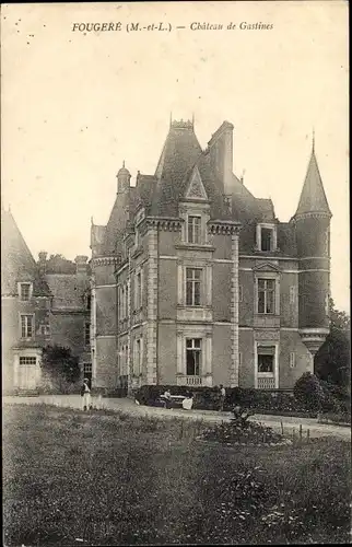 Ak Fougeré Maine-et-Loire, Chateau de Gastines