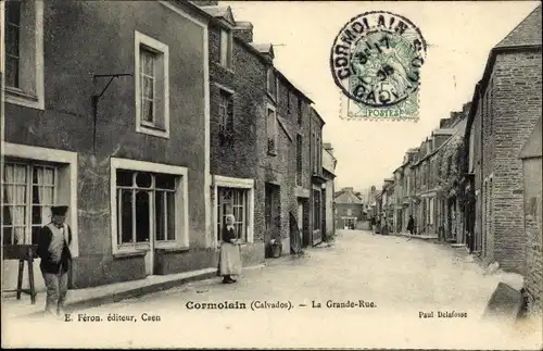 Ak Cormolain Calvados, La Grande Rue