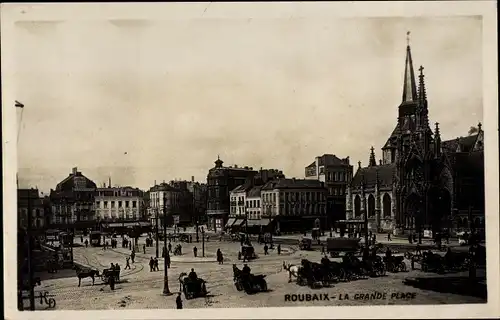 Ak Roubaix Nord, La Grande Place