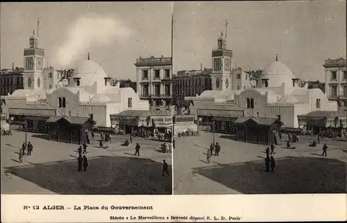 Stereo Ak Algier Alger Algerien, La Place du Gouvernement