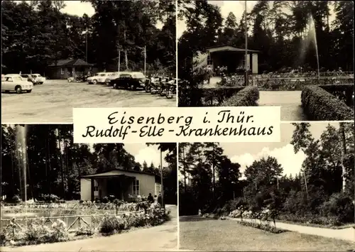 Ak Eisenberg in Thüringen, Rudolf Elle Krankenhaus