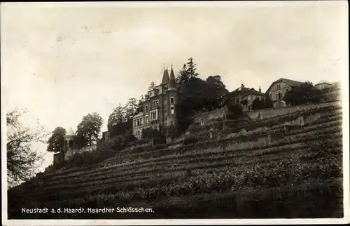 Ak Neustadt an der Haardt Neustadt an der Weinstraße, Haardter Schlösschen