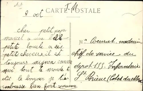 Ak Les Ternes Cantal, Vue generale