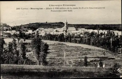 Ak Neuvéglise Cantal, Panorama