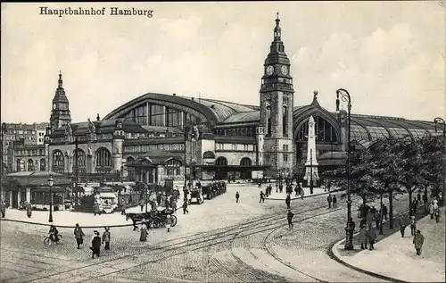 Ak Hamburg Mitte, Hauptbahnhof
