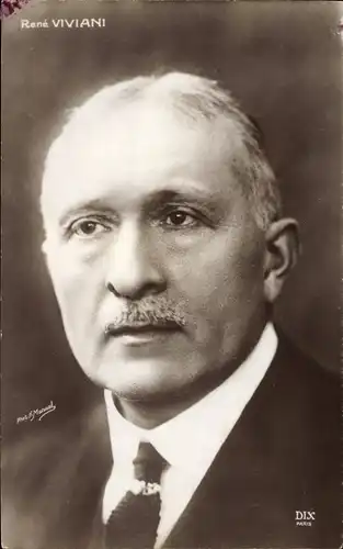 Ak Französischer Politiker Rene Viviani, Portrait