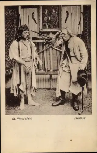 Ak Upiór aus Drama Wesele, Stanisław Wyspiański