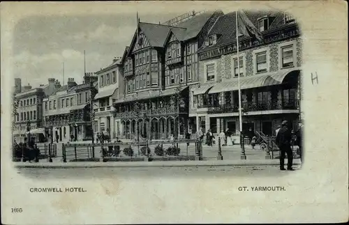 Ak Great Yarmouth East of England, Cromwell Hotel
