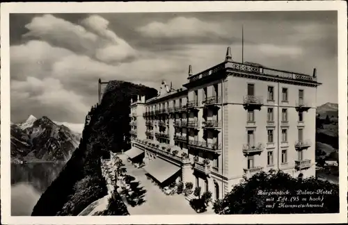 Ak Bürgenstock Kanton Nidwalden, Palace Hotel