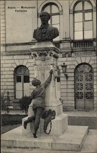 Ak Anzin Nord, Monument Fontaine