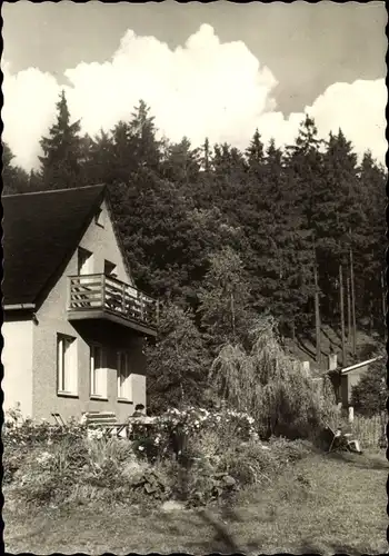 Ak Wüstendittersdorf Schleiz im Vogtland Thüringen, Pensionshaus Sonnenblick