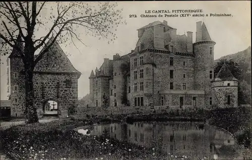 Ak Polminhac Cantal, Chateau de Pestels
