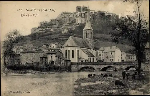 Ak Saint Flour Cantal, Ortspartie