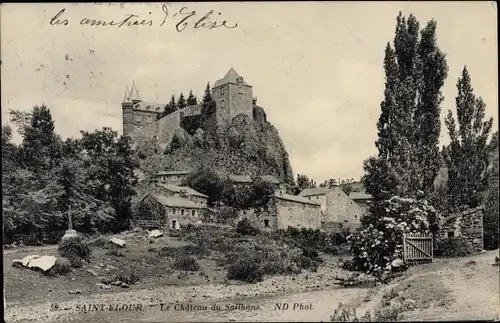 Ak Saint Flour Cantal, Le Chateau du Sailhant